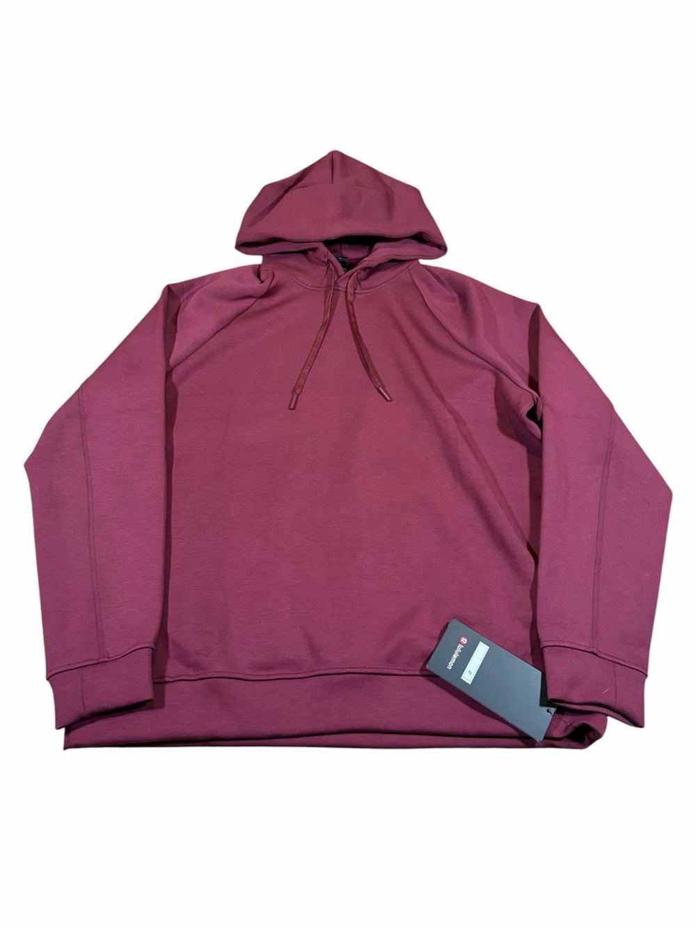 NWT Lululemon Smooth Spacer Pullover Hoodie (Burgundy Bay) Size L
